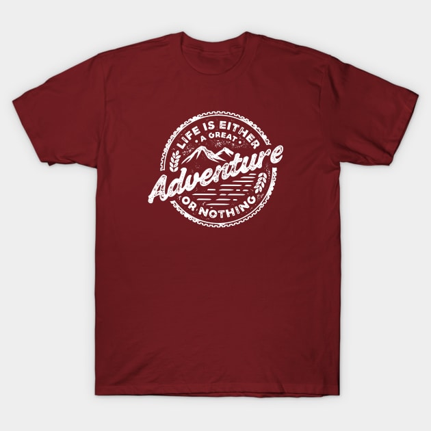 Adventure art design T-Shirt by Choulous79